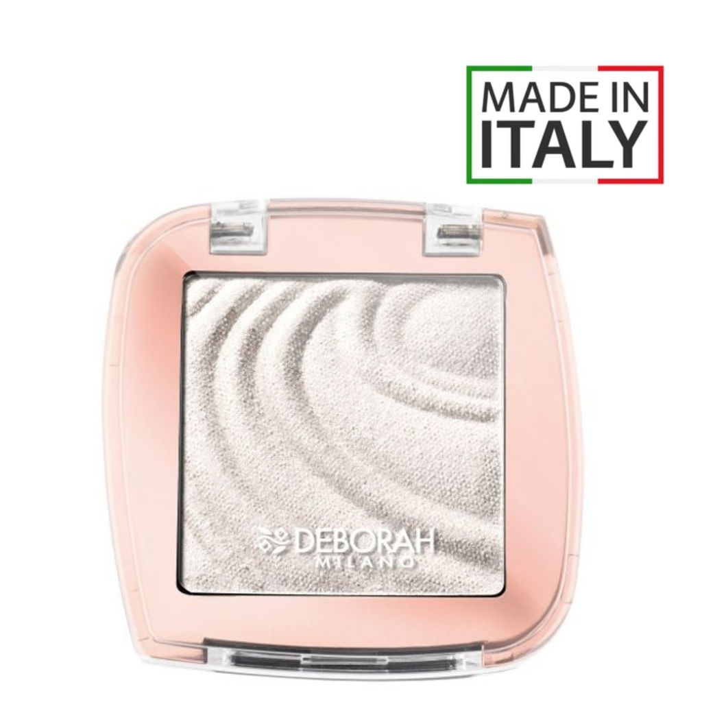 DEBORAH Тени для век водостойкие Color Lovers тон 01 мерцающий белый, 3.5г