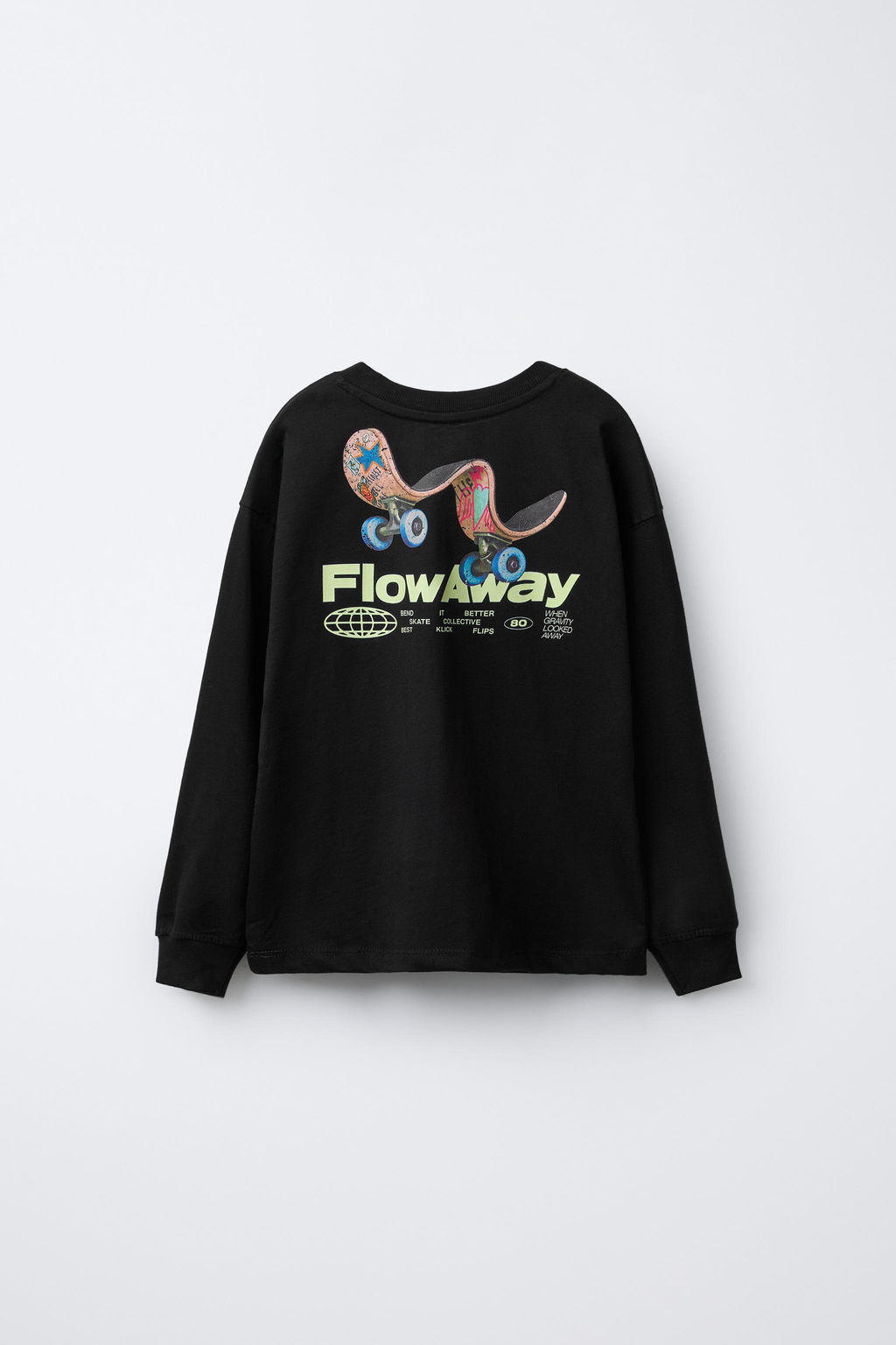 SKATE PRINT T-SHIRT - Zara фото 2