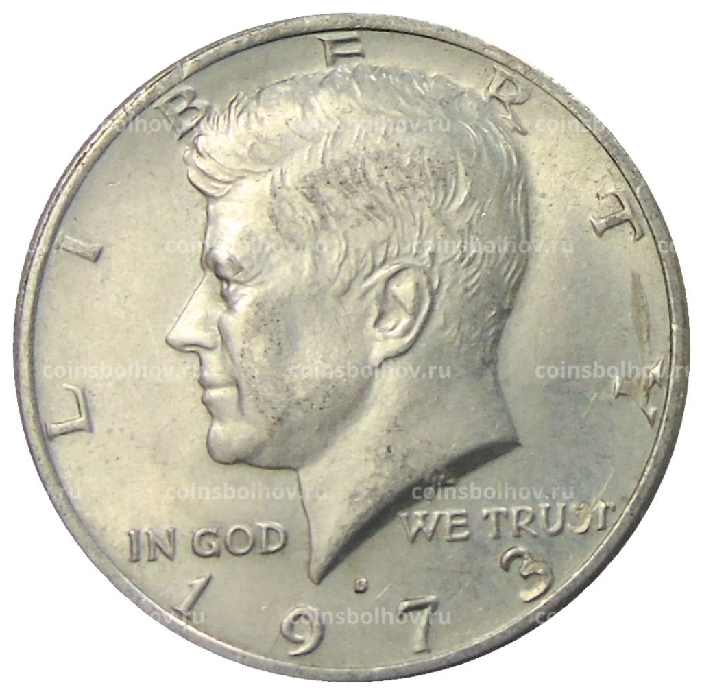 1/2 доллара (50 центов) 1973 года D США