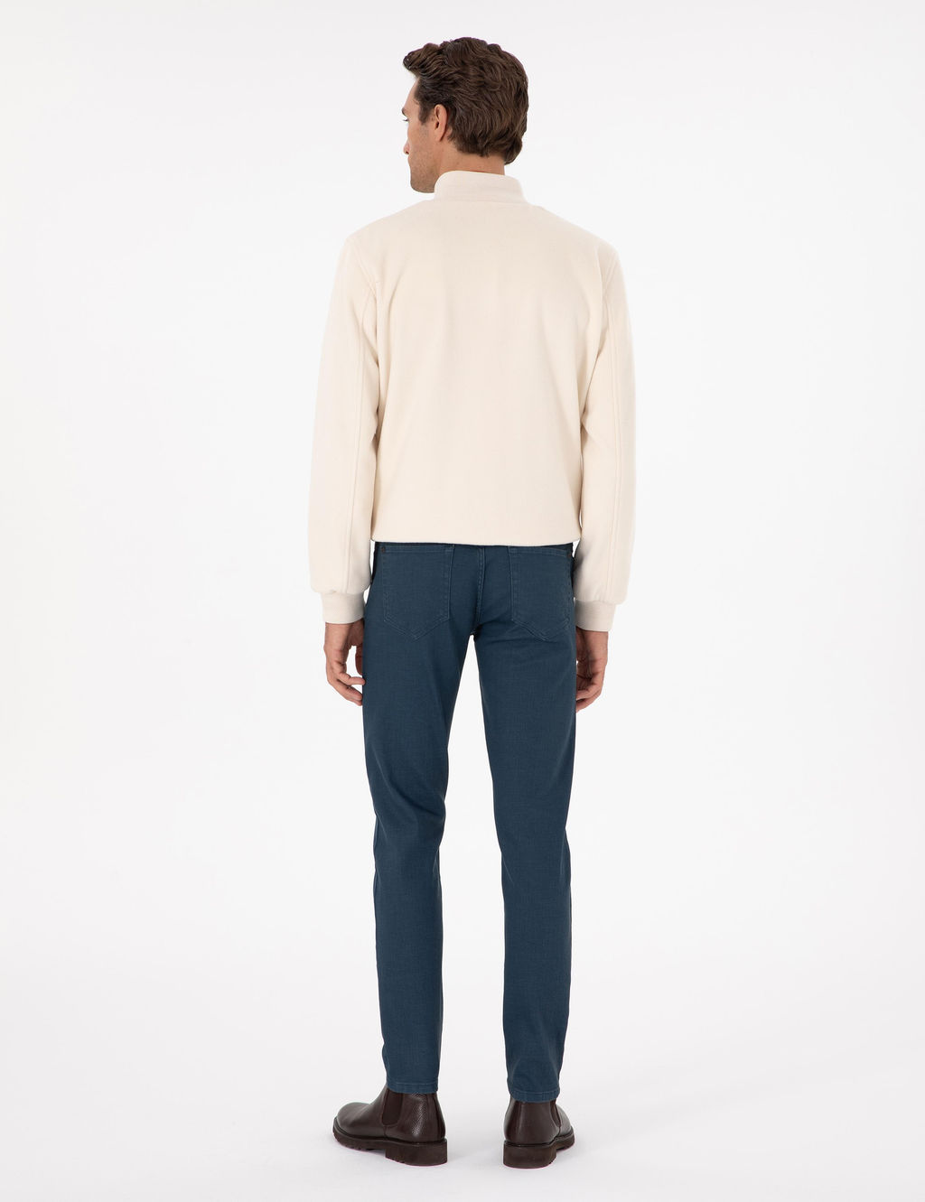 Petrol Slim Fit Jean Pantolon