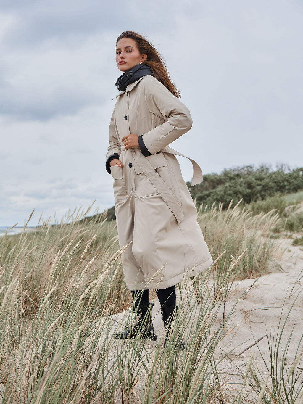 Плащ утепленный HOOPS, арт. 33090