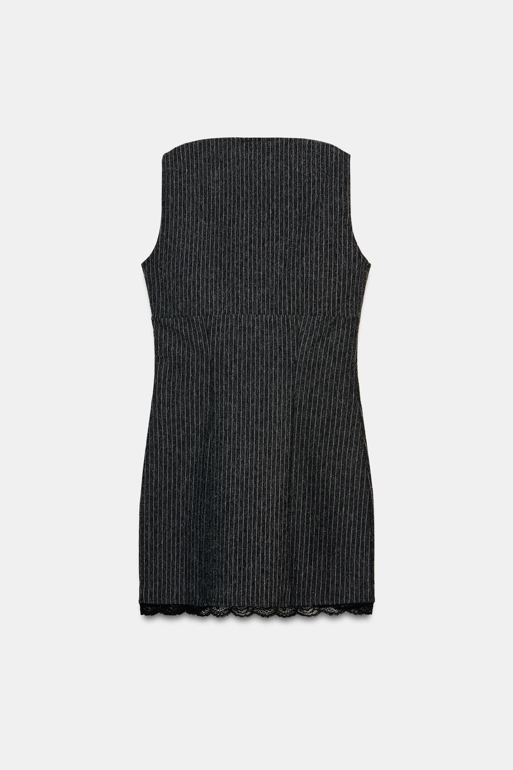 PINSTRIPE SHORT DRESS - Zara фото 6