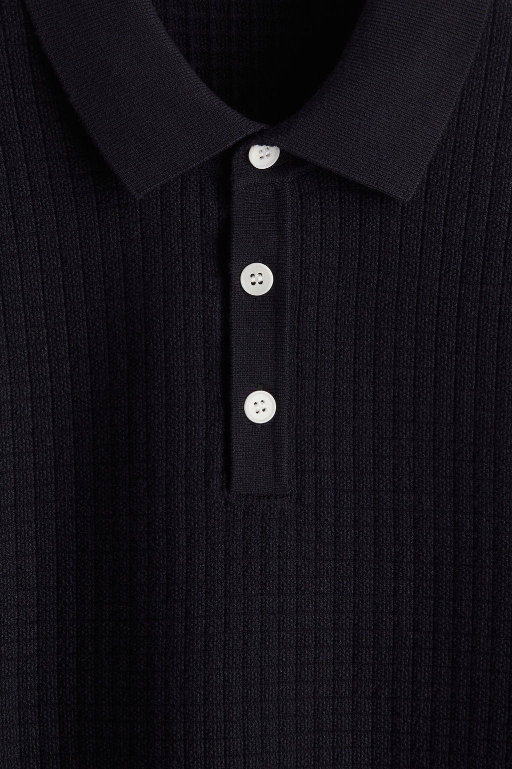 Polo en punto texturizado Regular Fit - H&m фото 7