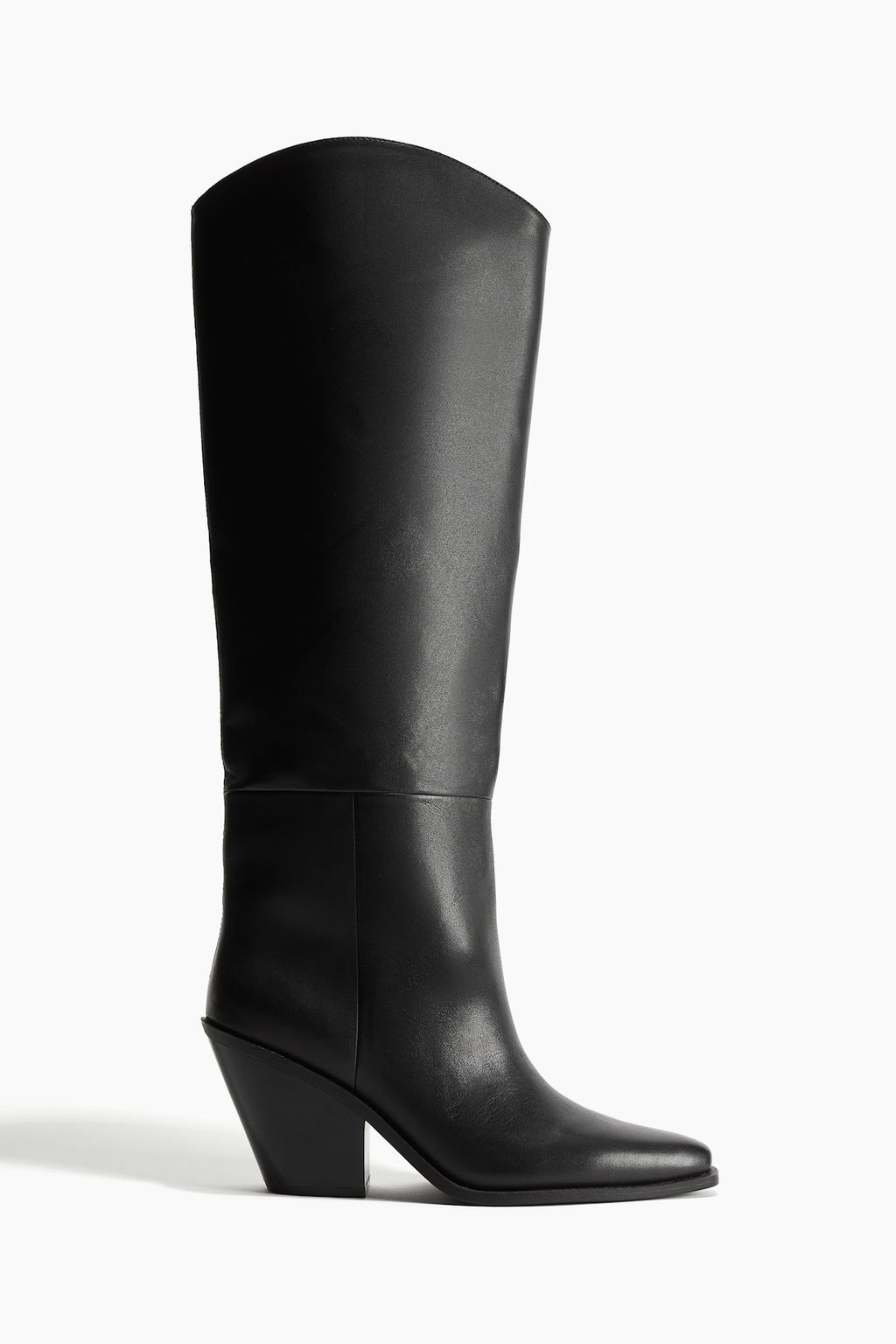 Botas de piel a la rodilla - H&m фото 3