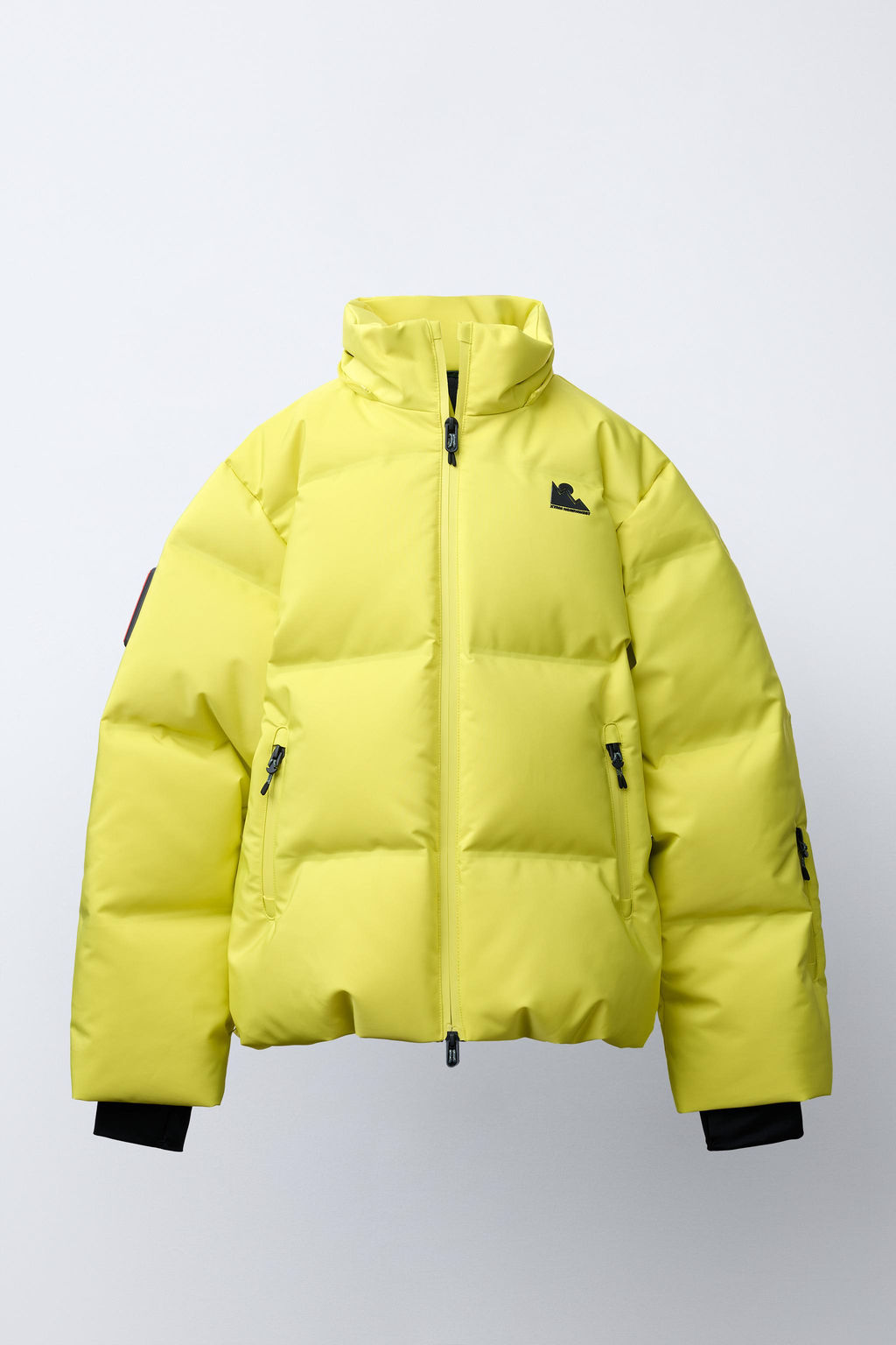 DOWN FEATHER JACKET WITH DETACHABLE HOODIE, WATER-RESISTANT AND WINDPROOF RECCO® SYSTEM SKI COLLECTION - Zara фото 2