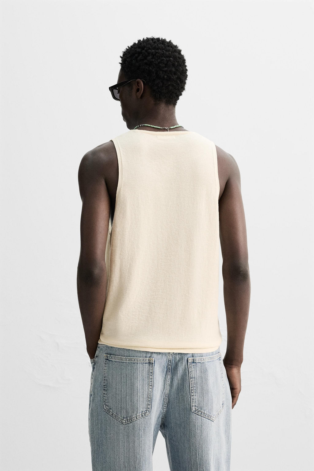 LIGHTWEIGHT KNIT TANK TOP - Zara фото 3