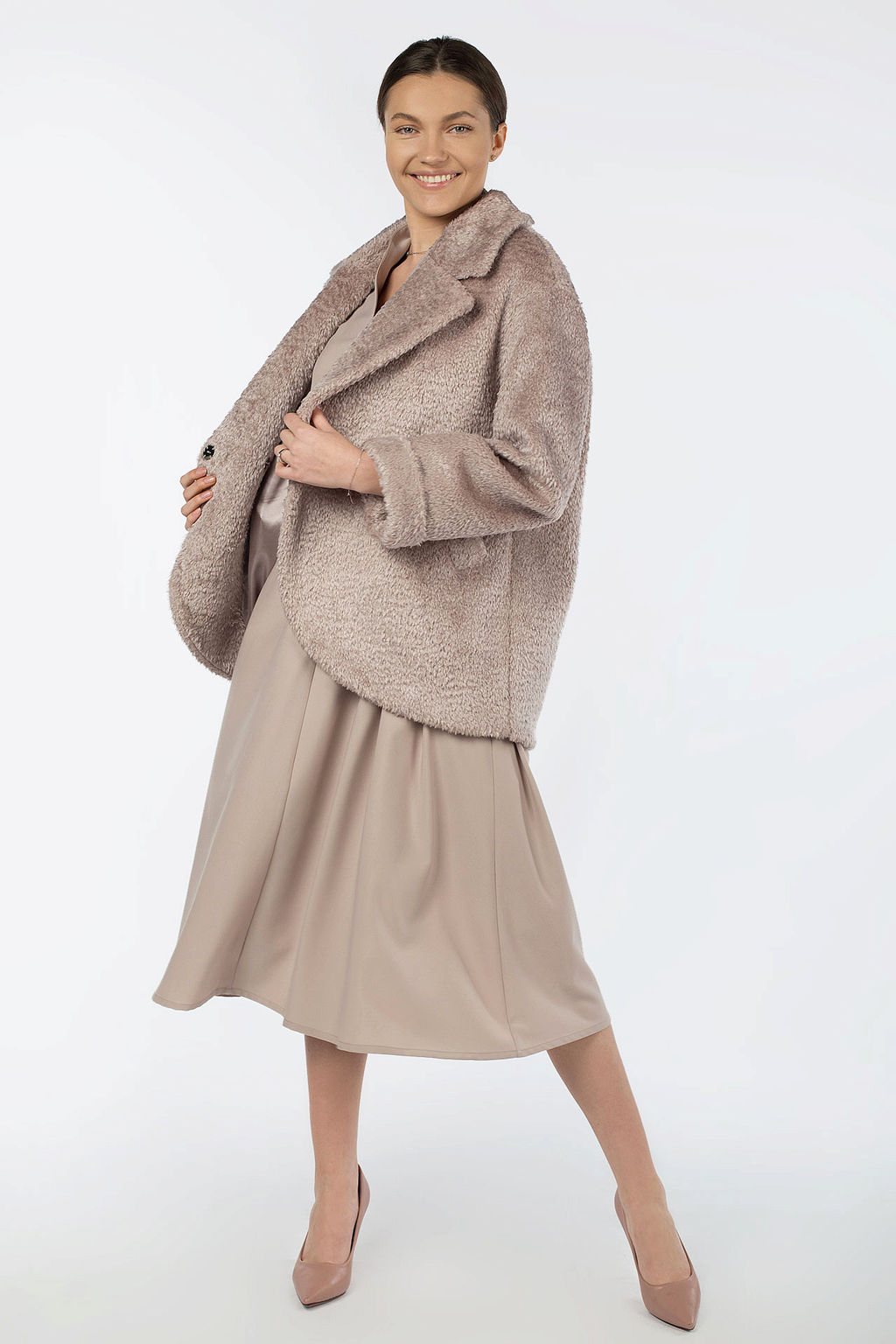 Пальто женское демисезонное - El podio фото 2