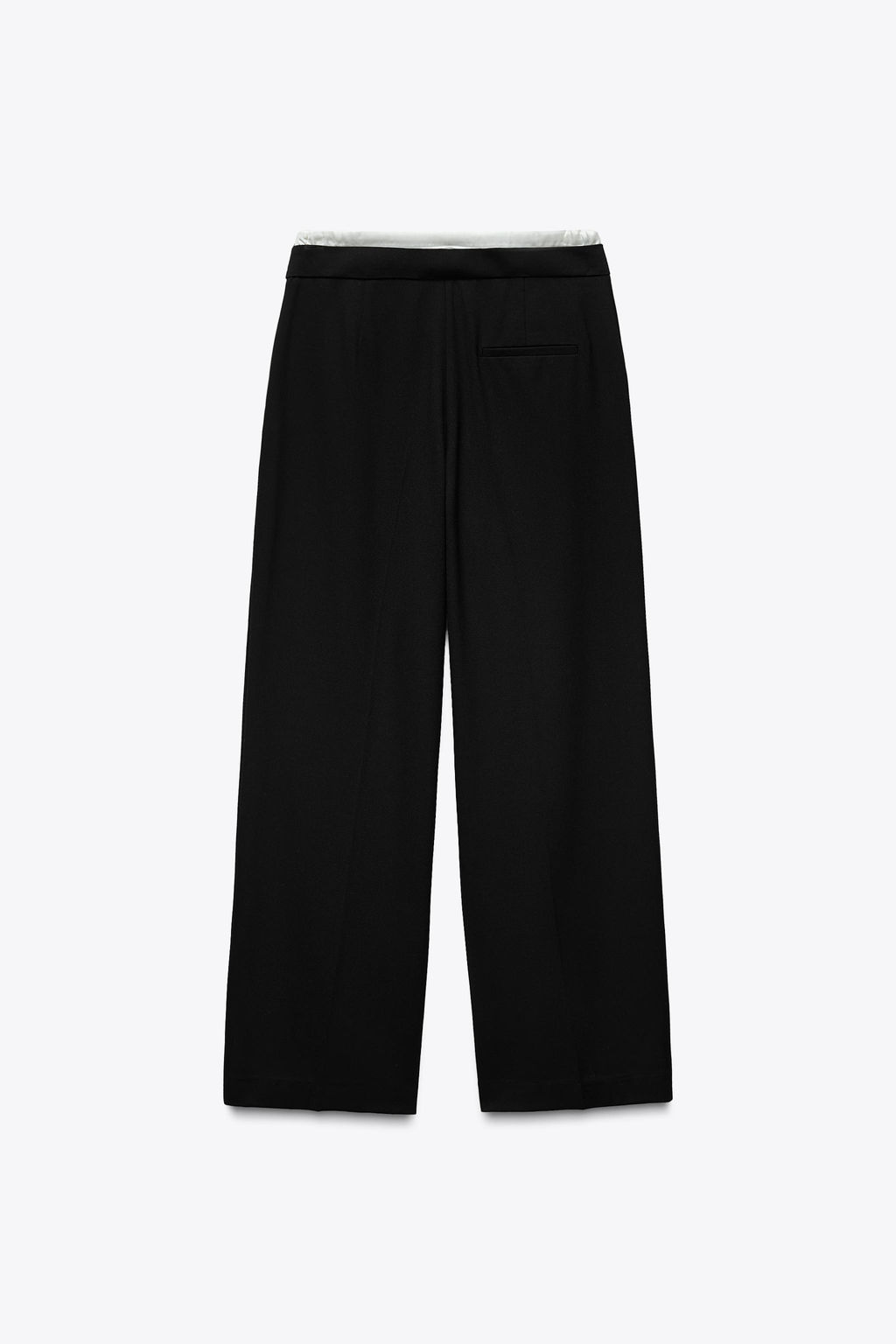WIDE-LEG TROUSERS WITH DOUBLE WAISTBAND - Zara фото 26