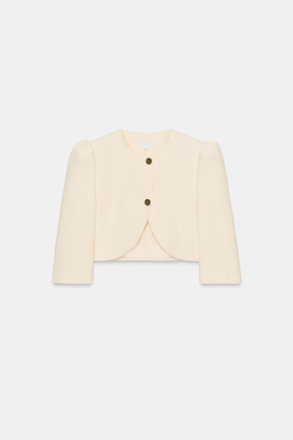 SHORT PUFF-SLEEVE BLAZER - Zara фото 6