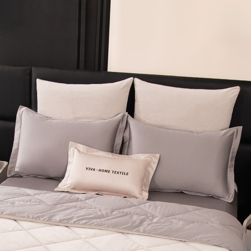 Комплект постельного белья на резинке Сатин Velvet Premium с Одеялом VPR010 180*200*25;160*200*25;140*200*25 Евро 4 Наволочки