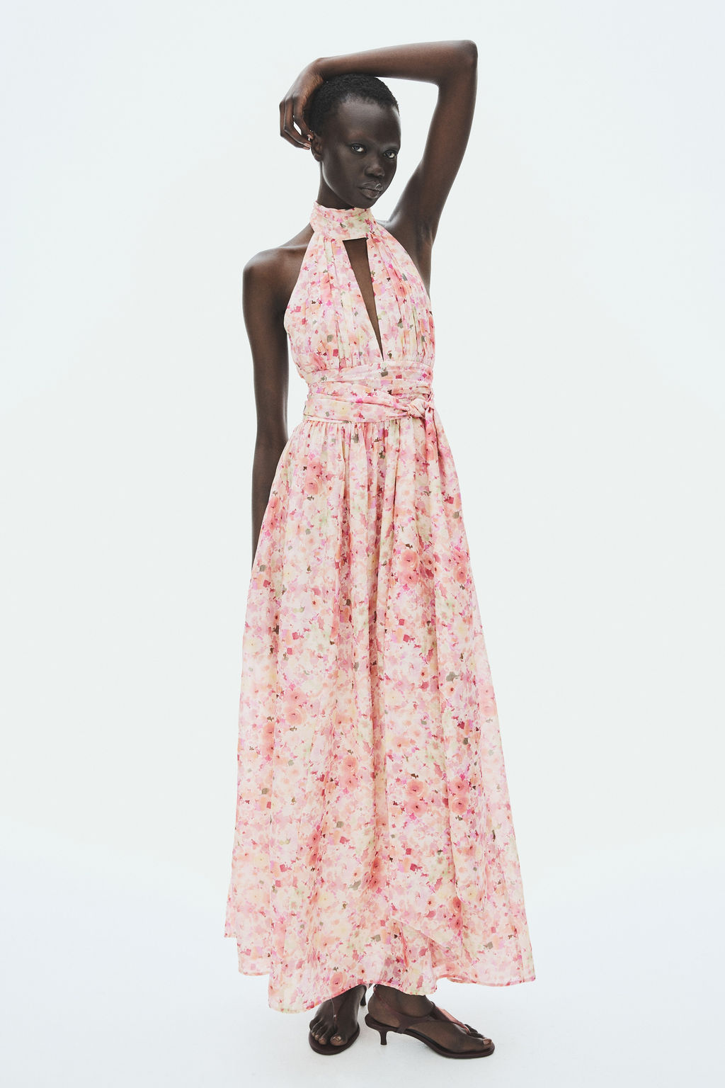 Vestido halter con lazada - H&m фото 4