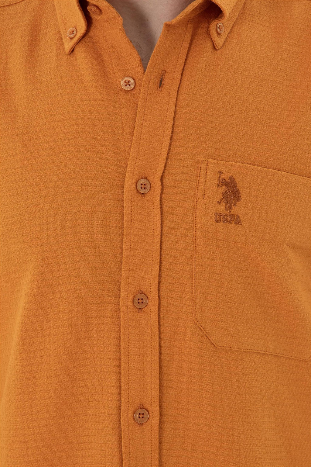 Мужская рубашка с коротким рукавом в плитку - U.s. polo assn фото 7