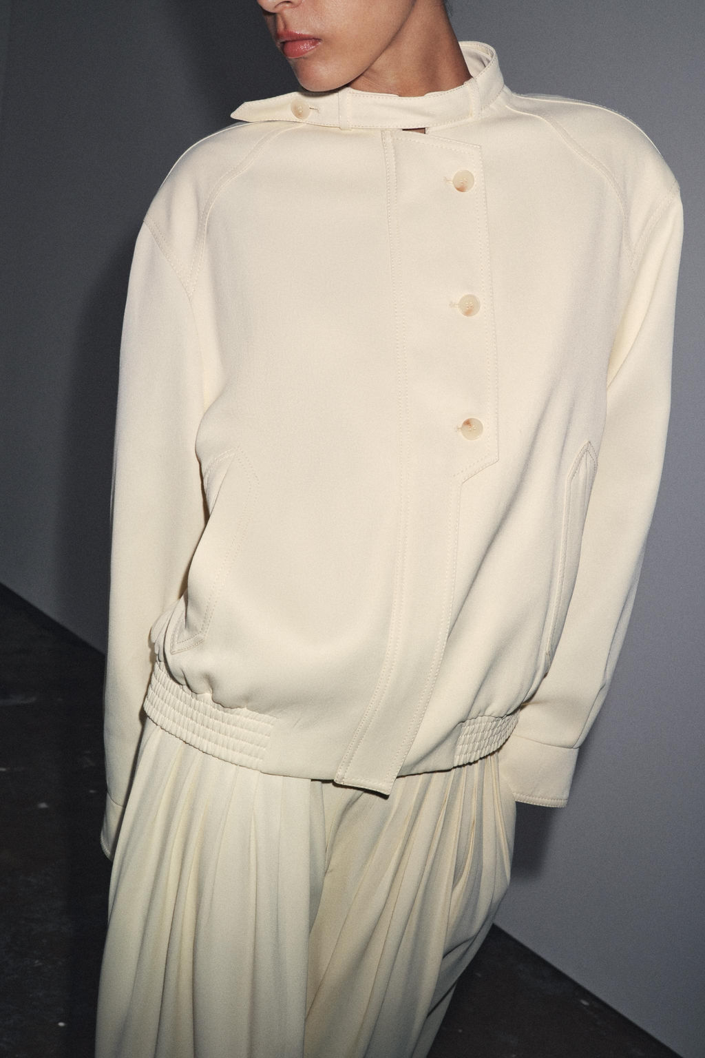 ZW COLLECTION BUTTONED JACKET