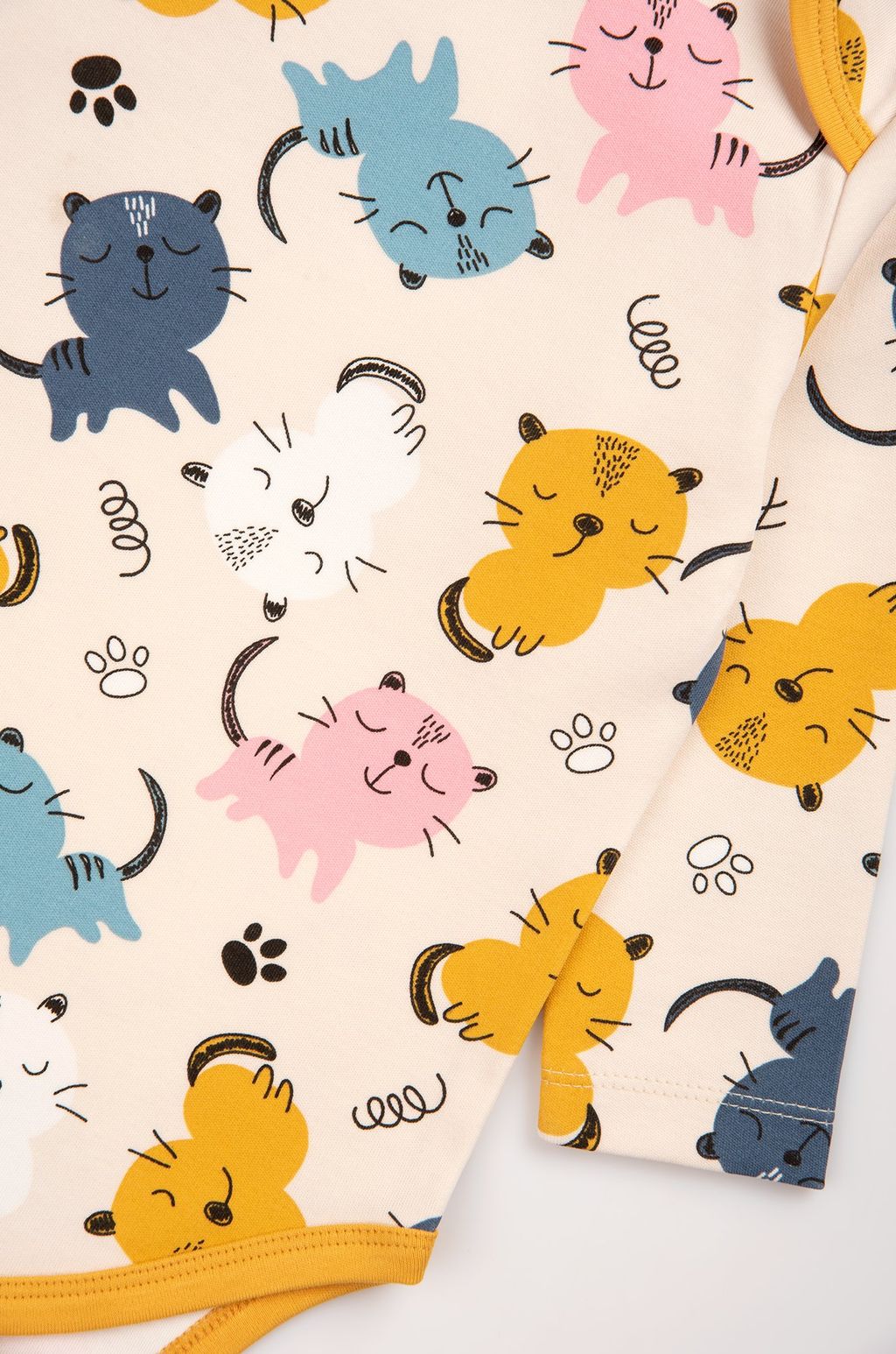 Хлопковое детское боди из интерлока Bonito  фото 37