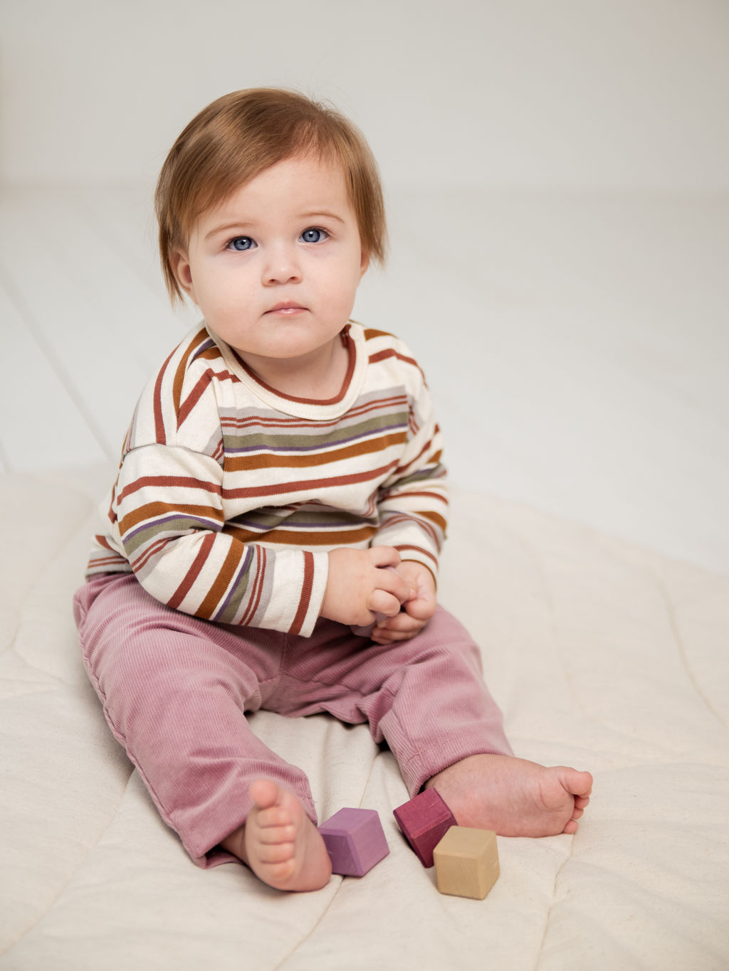 Брюки вельветовые Пудра 0+ - Bungly фото 15