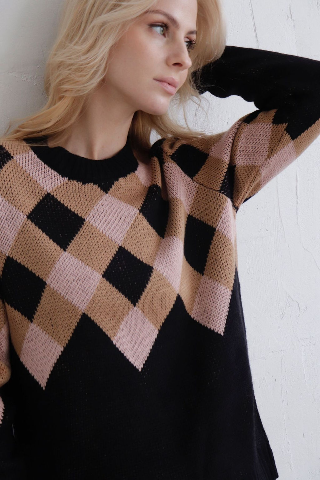 11491 Джемпер с ромбами - Martichelli фото 7