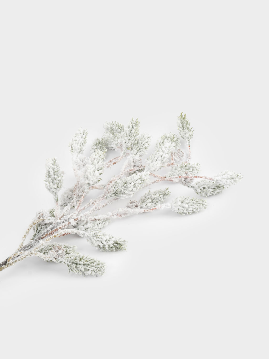 Ветка декоративная, 70 см, пластик, Заснеженная ветка, Interior natural - Anna lafarg фото 2