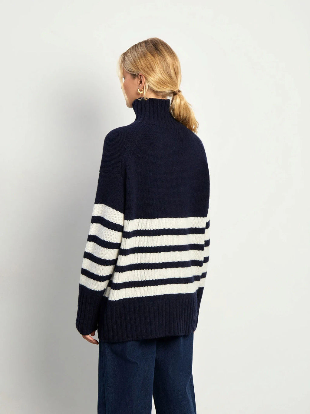 Свитер из шерсти мериноса B2799/zenzero - Emka фото 10