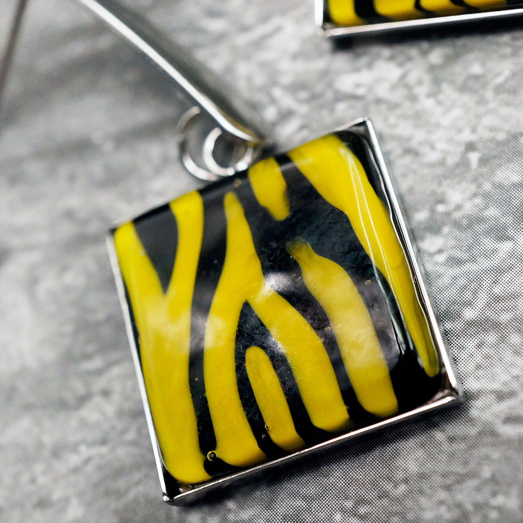 Серьги из муранского стекла SAFARI LS3449