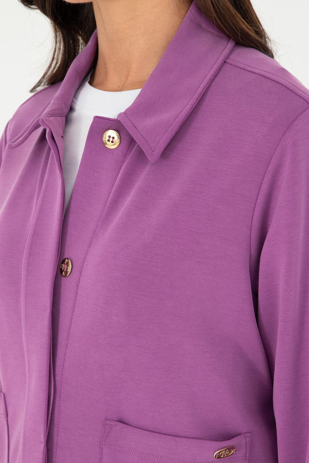 U. S. Polo Assn / Женский фиолетовый свитшот - U.s. polo assn фото 7