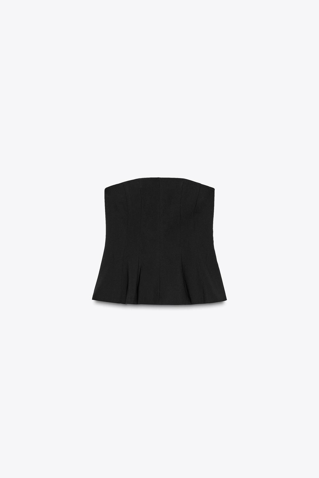 PEPLUM BANDEAU TOP - Zara фото 16