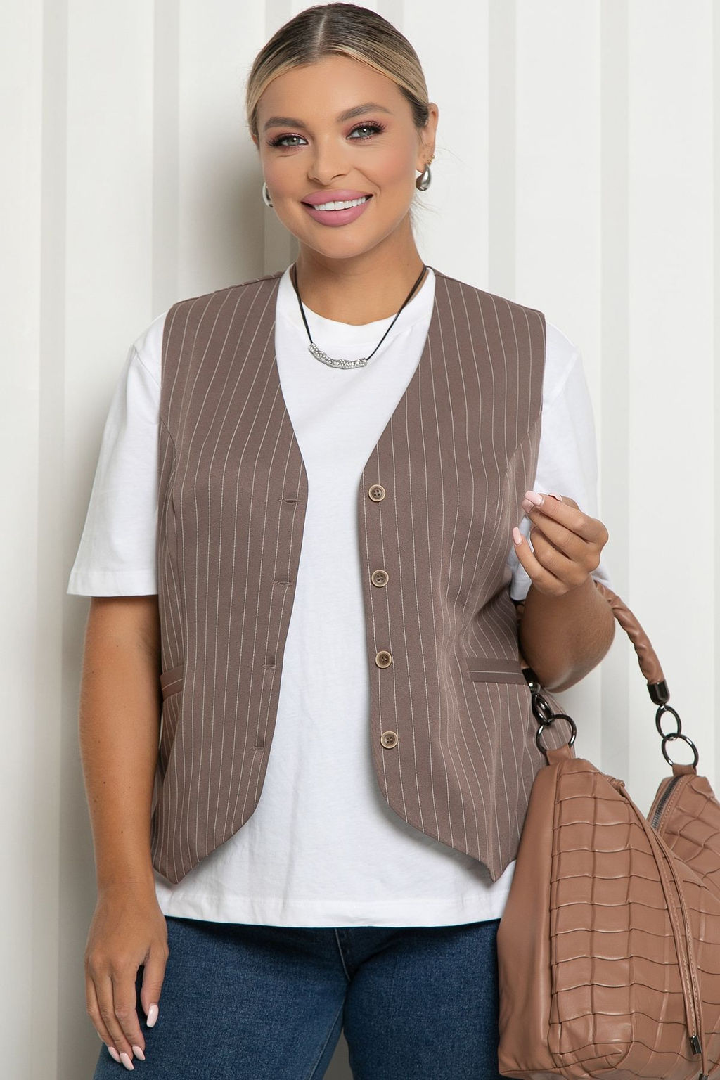 Жилет П-2228/13 - Леди агата фото 5