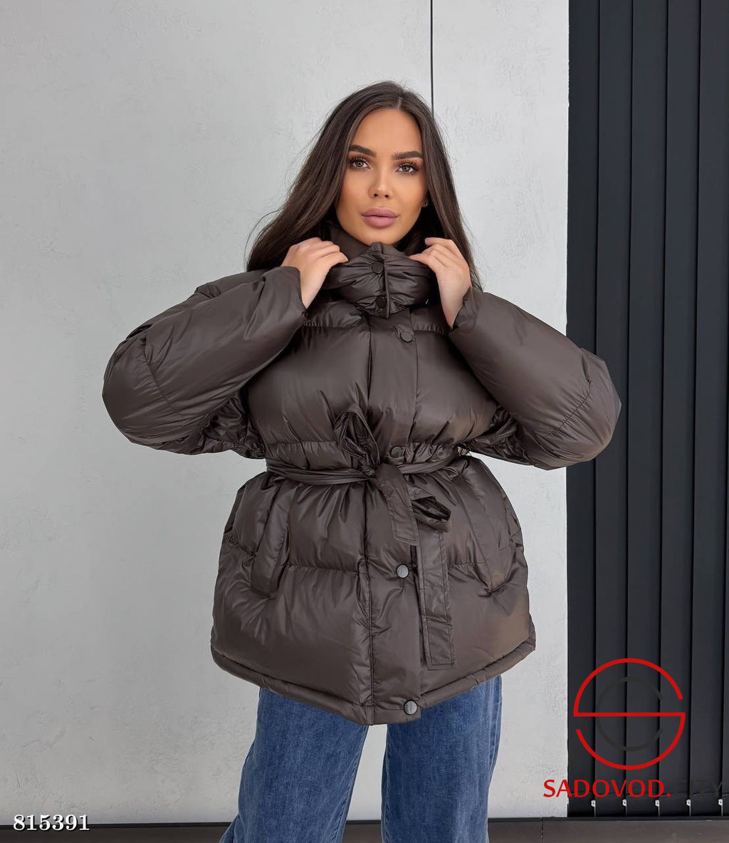 Зимняя женская куртка с капюшоном - Bruno фото 3