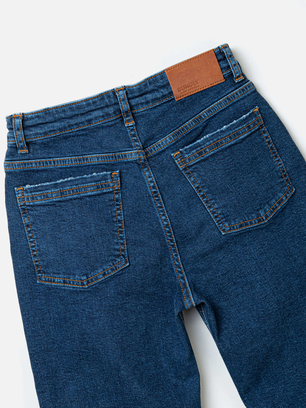 Джинсы прямые Синие 7+ - Bungly фото 4