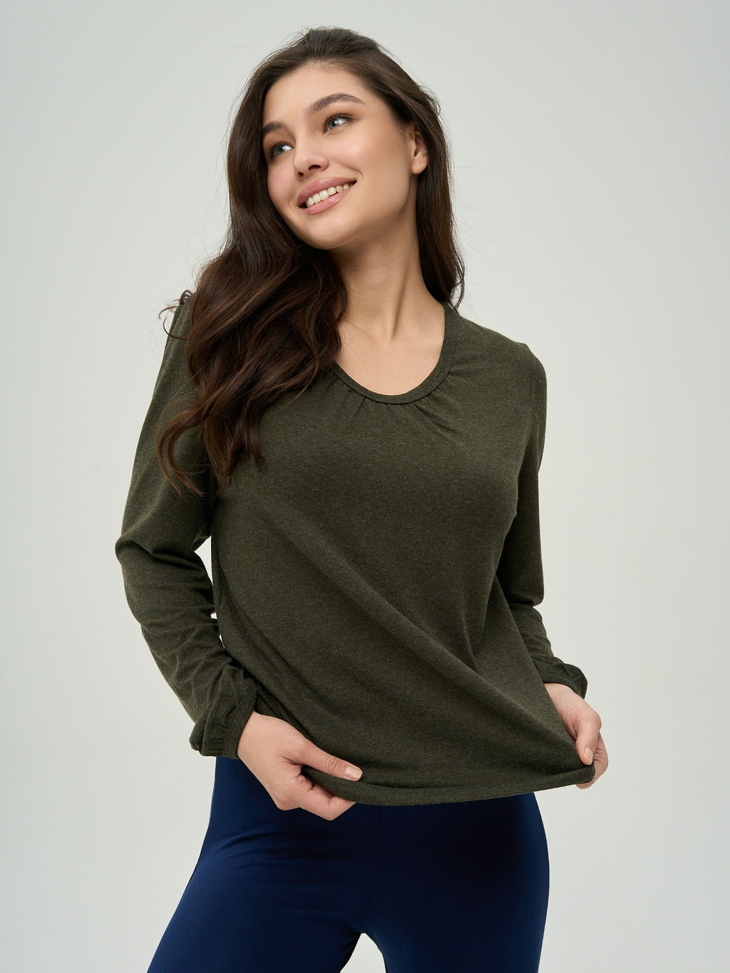 Джемпер женский из ангоры АН-1436 - День и ночь фото 2