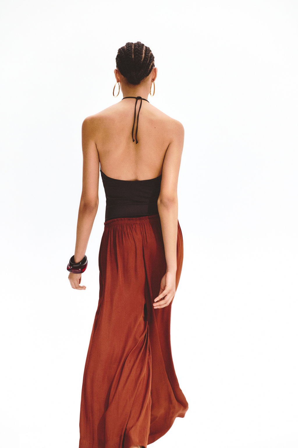 Pantal?n amplio con cord?n de ajuste - H&m фото 5