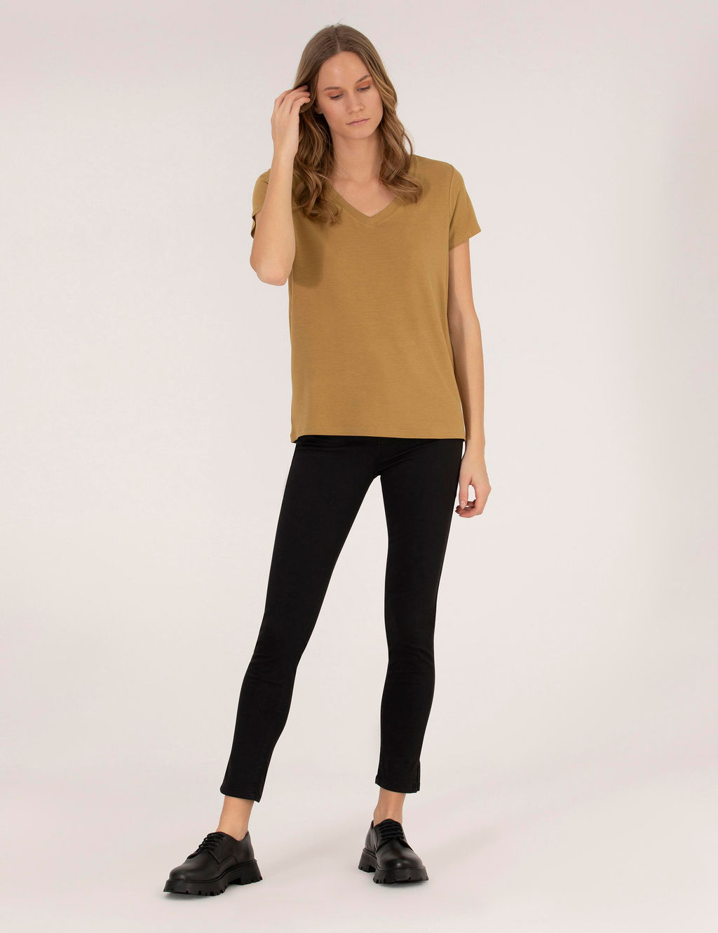 Ye_il Comfort Fit Basic Ti__rt - Pierre cardin фото 4