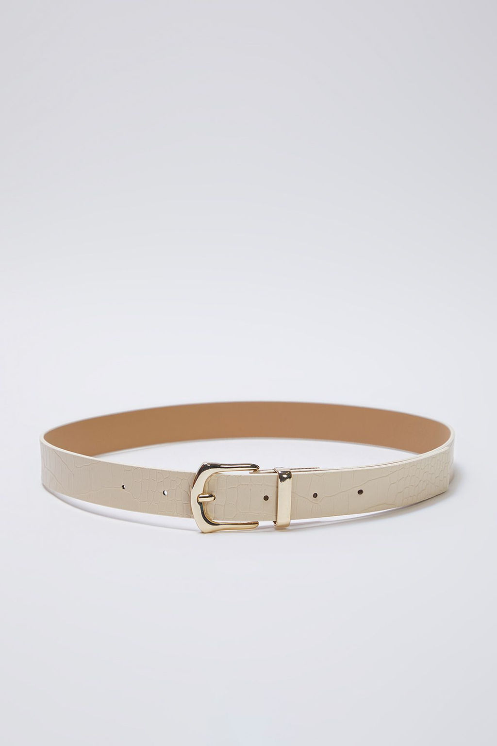 Trendyolmilla Siyah-Taba 2li Paket Croco Deri Gorunumlu Kad?n Kemer TWOAW24KE00030