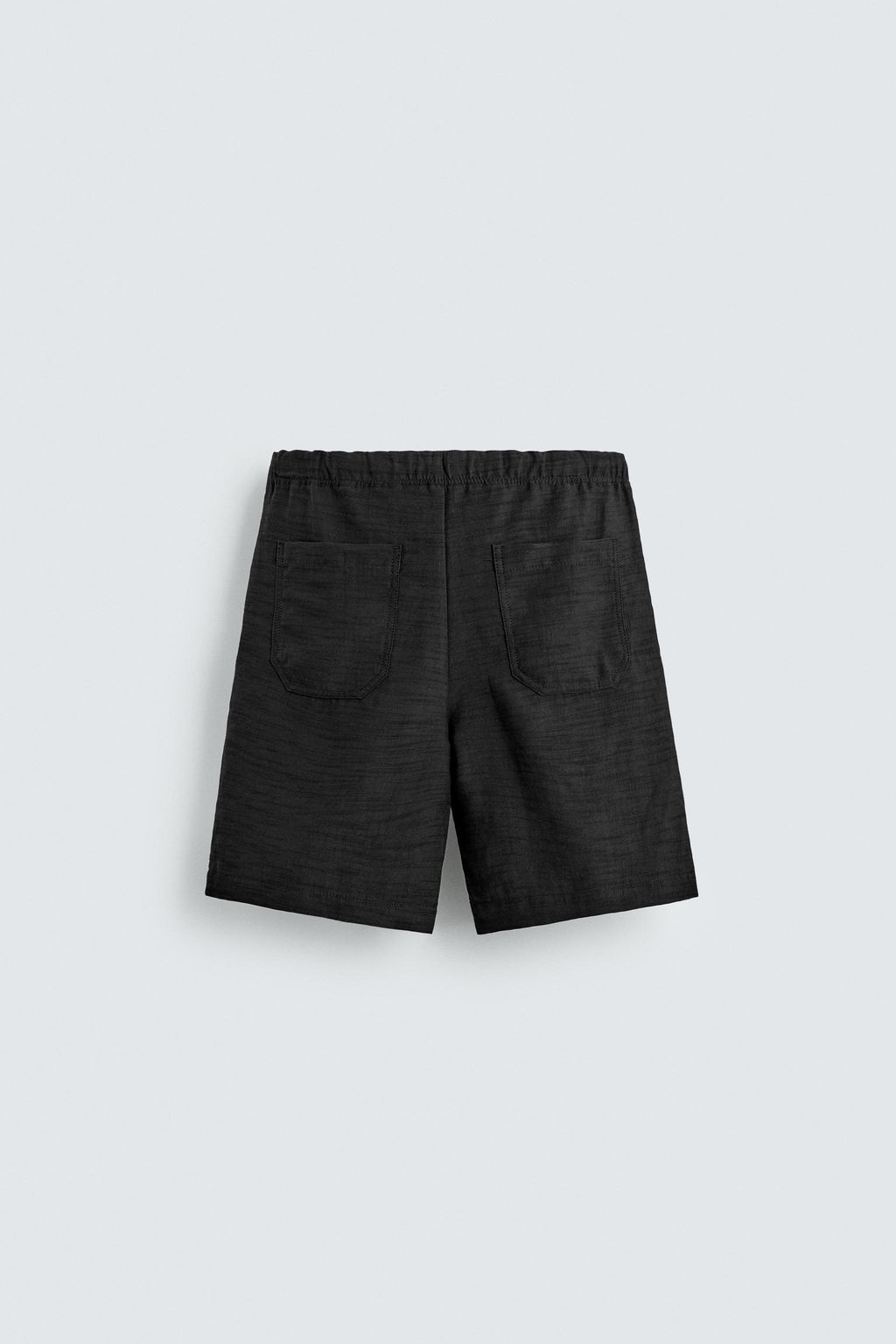 BERMUDA FLUIDA RELAXED FIT / Negro - Zara фото 7