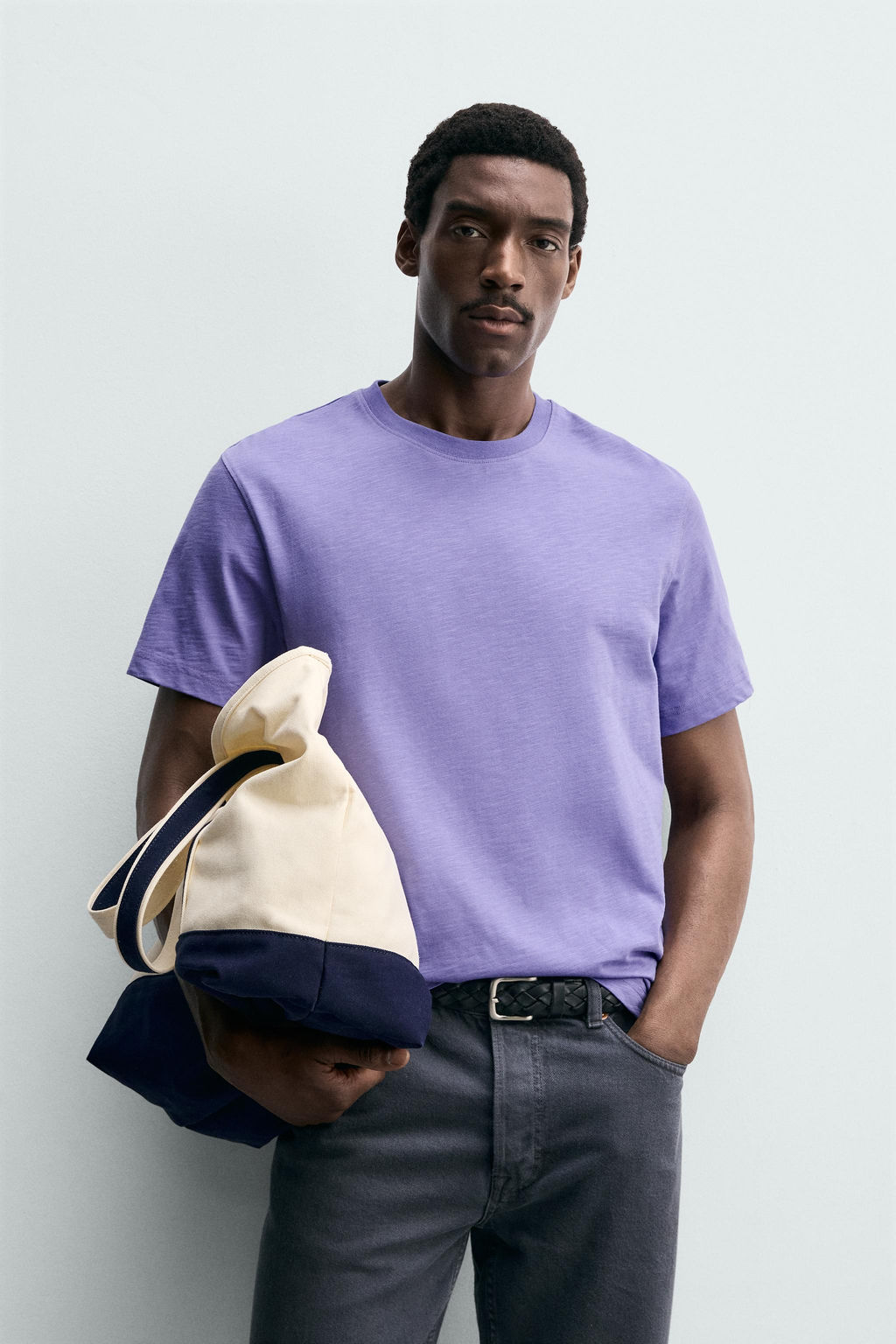 CAMISETA REGULAR FIT ESTRUCTURA FLAM? / 683