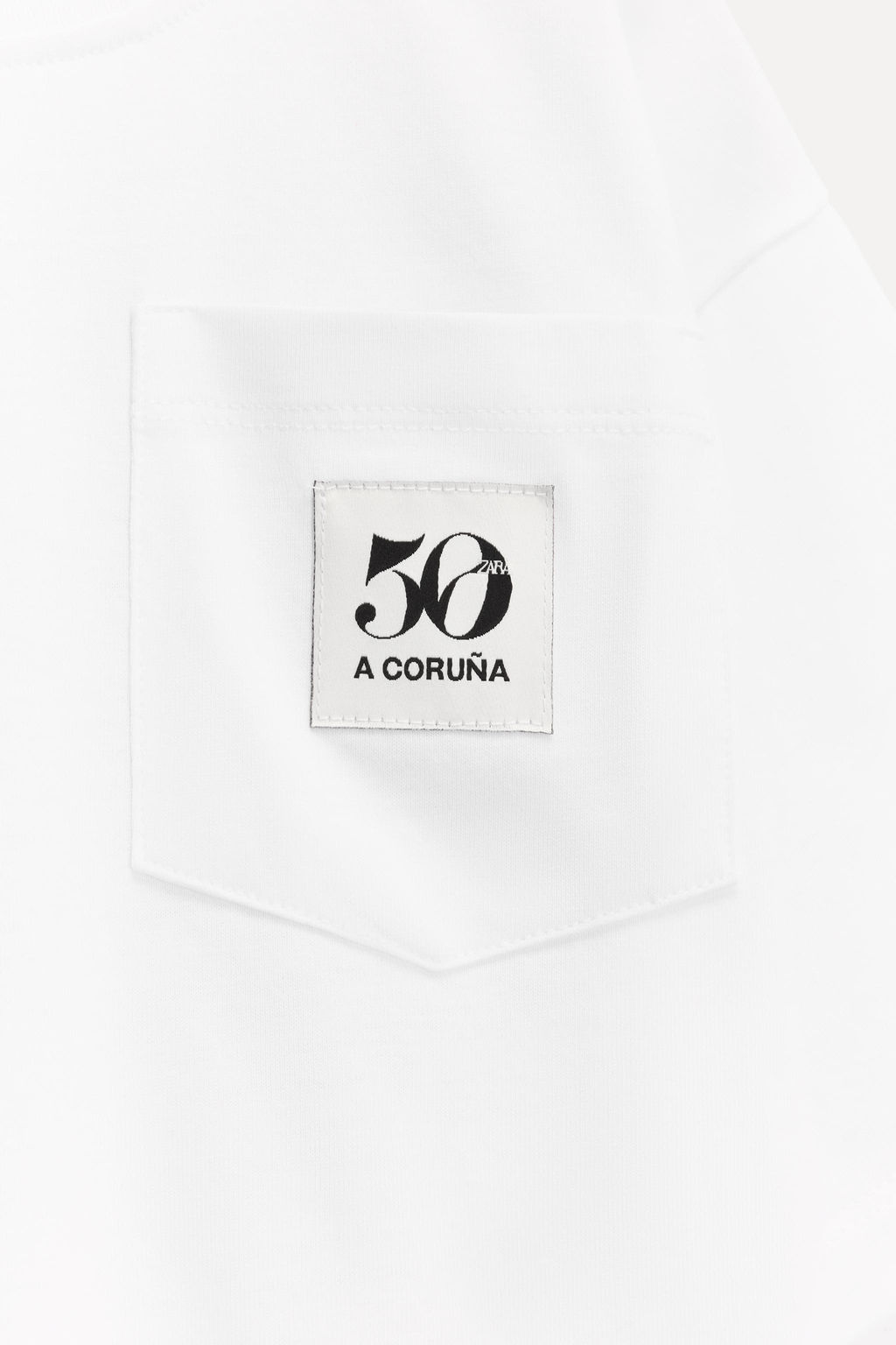 6-14 YEARS/ 50TH ANNIVERSARY LABEL POCKET T-SHIRT - Zara фото 3