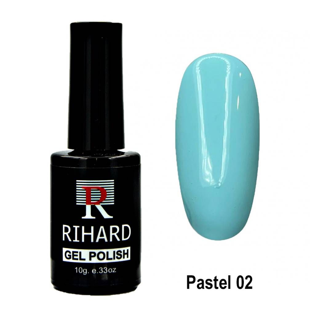 Rihard Pastel Gel Polish Гель-лак - коллекция "Пастель", 10 мл, №02