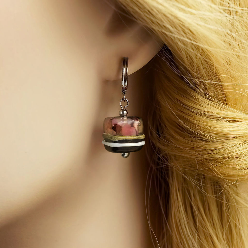 Серьги из муранского стекла CHIC LS2844 - Vloes фото 4