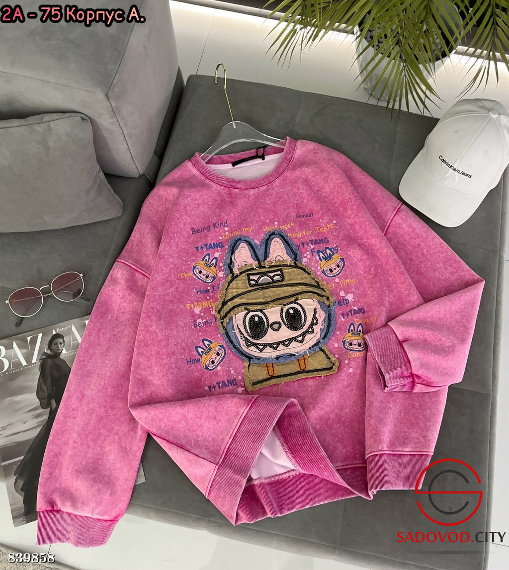 Толстовка женская с рисунком - Bruno фото 2