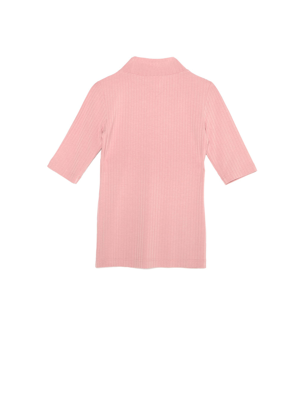 CONTE Топ в рубчик из вискозы премиального качества LD 1031 coral almond