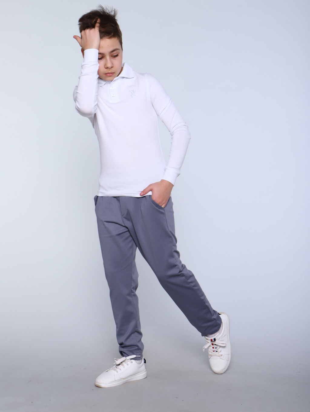 Брюки Высота черный - Ладошки фото 47