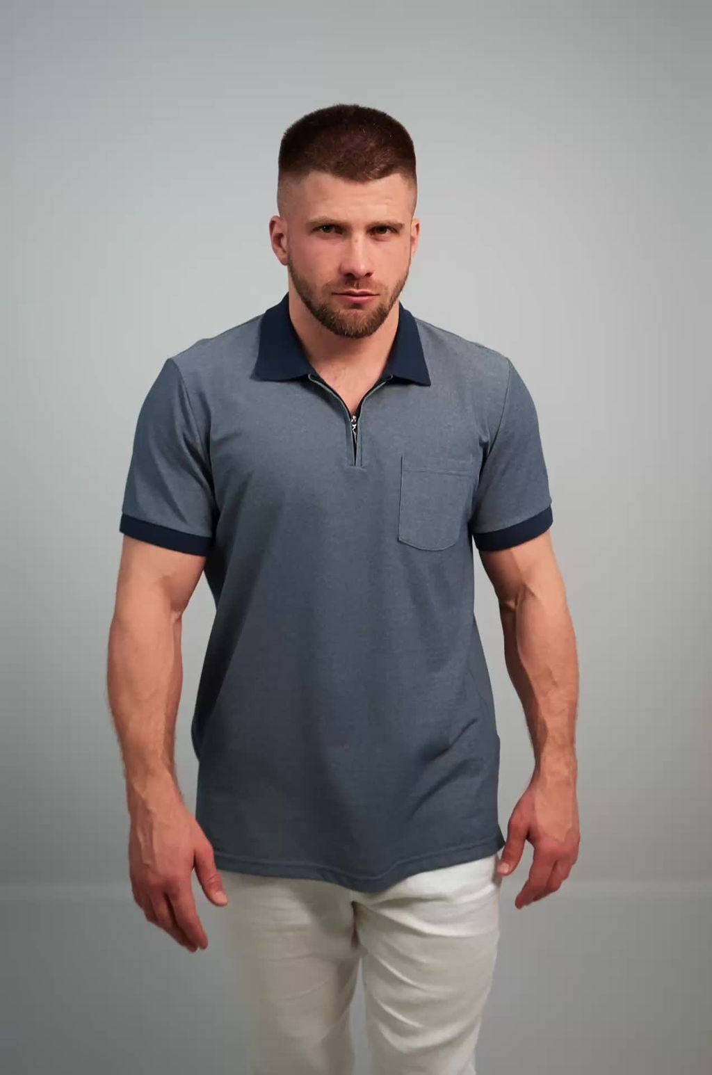 Мужская футболка-поло Happyfox