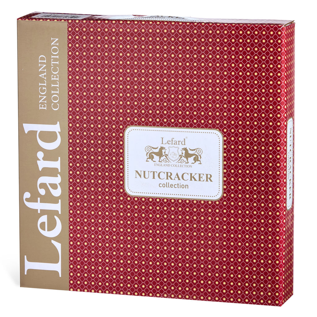 НАБОР ФИГУРНЫХ ТАРЕЛОК ЗАКУСОЧНЫХ LEFARD NUTCRACKER 2 ШТ. 20,5*2 СМ  фото 3