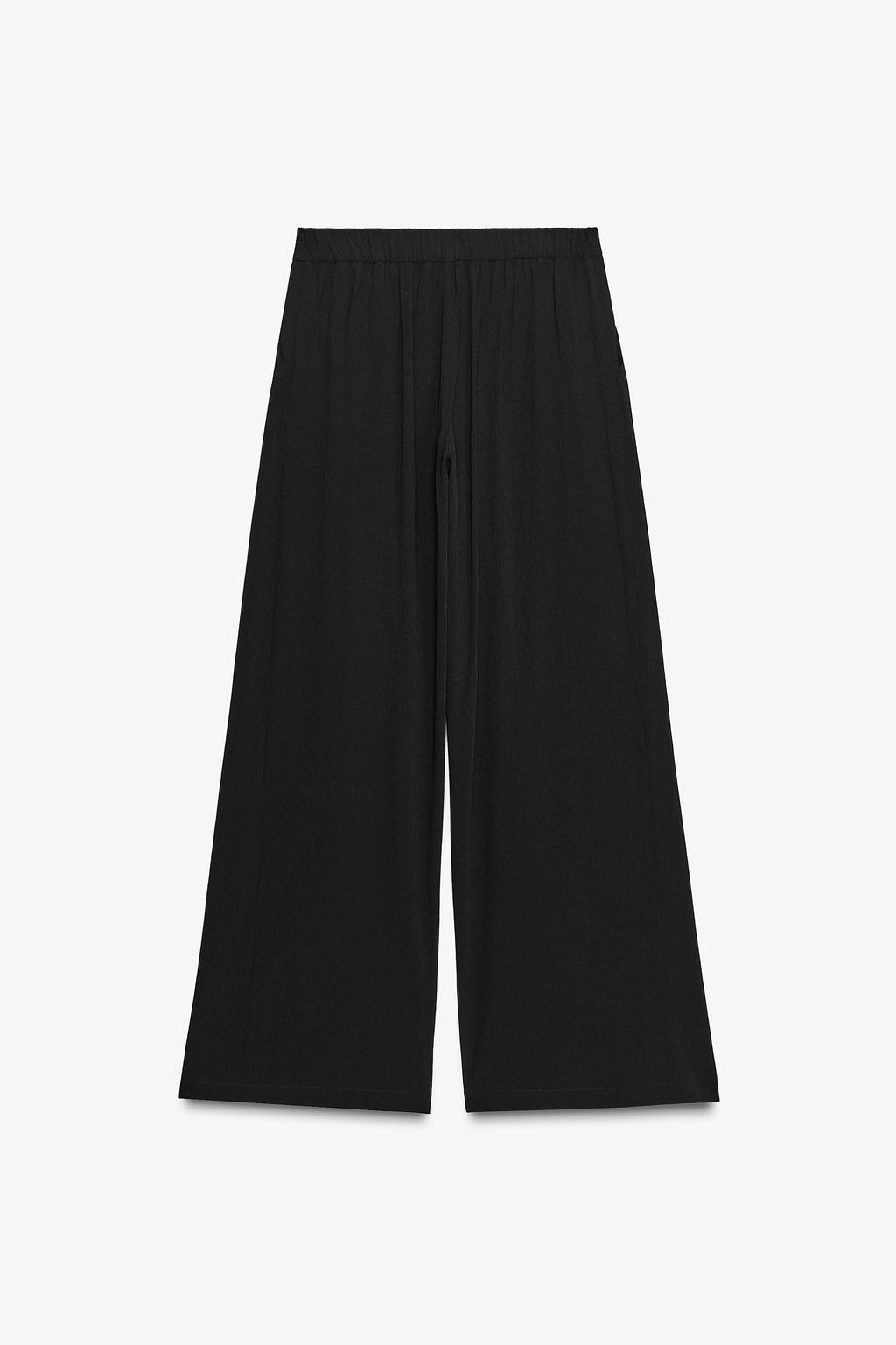 WIDE-LEG TROUSERS WITH WRAP WAIST - Zara фото 13