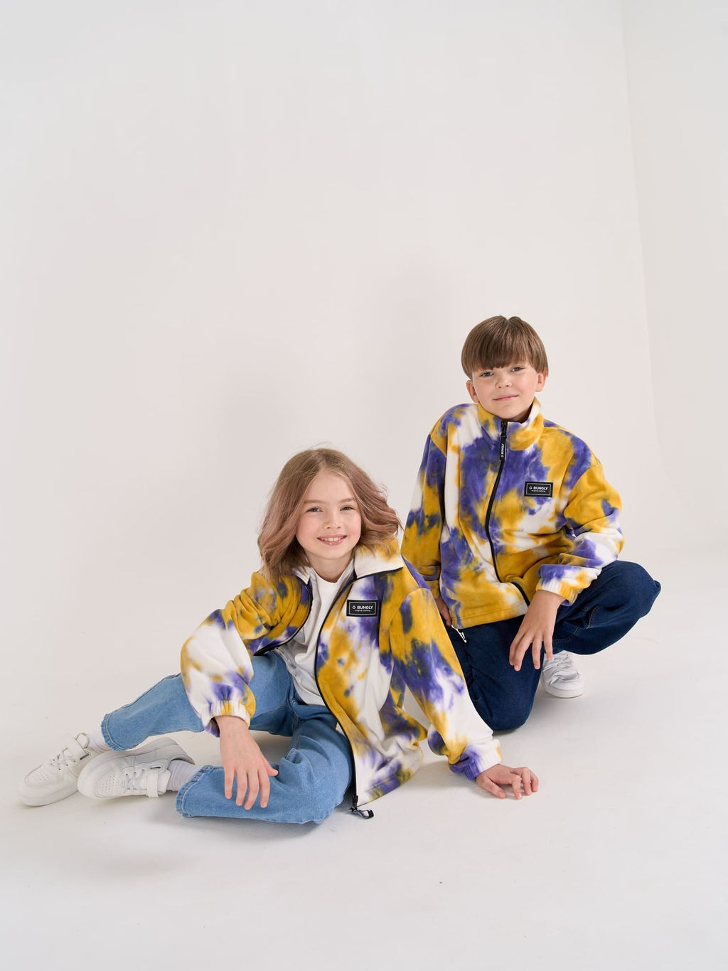 Олимпийка флисовая ГАЛАКТИКА подростковая - Bungly фото 8