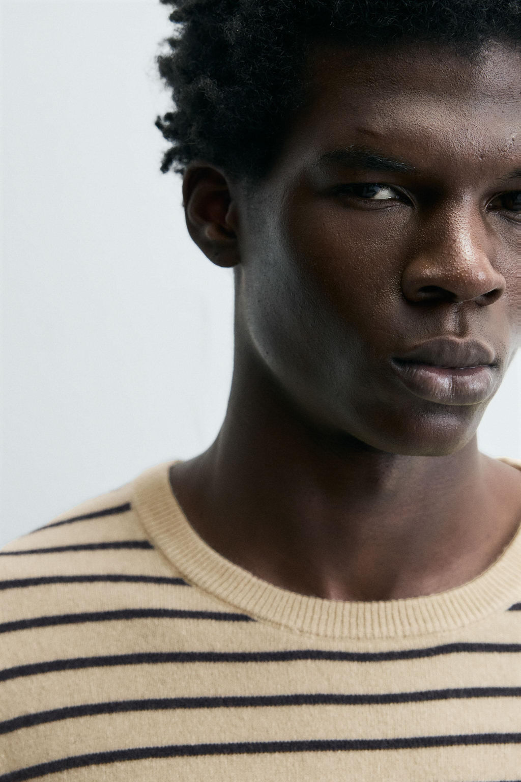 STRIPED WOOL - CASHMERE JUMPER - Zara фото 5