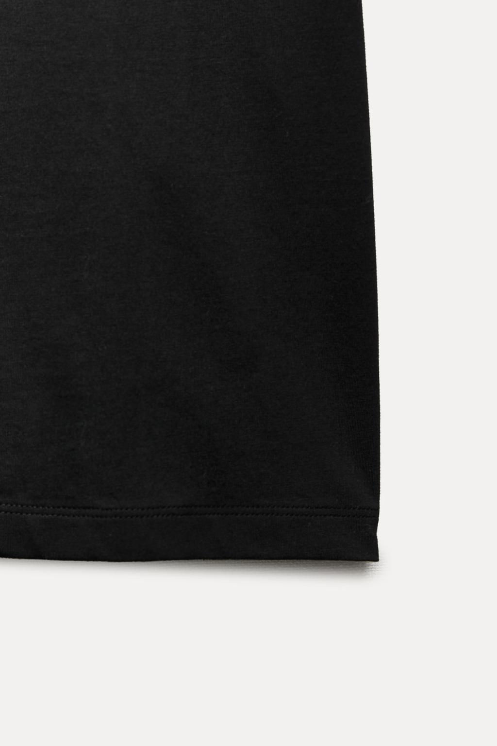 BASIC COTTON T-SHIRT - Zara фото 46