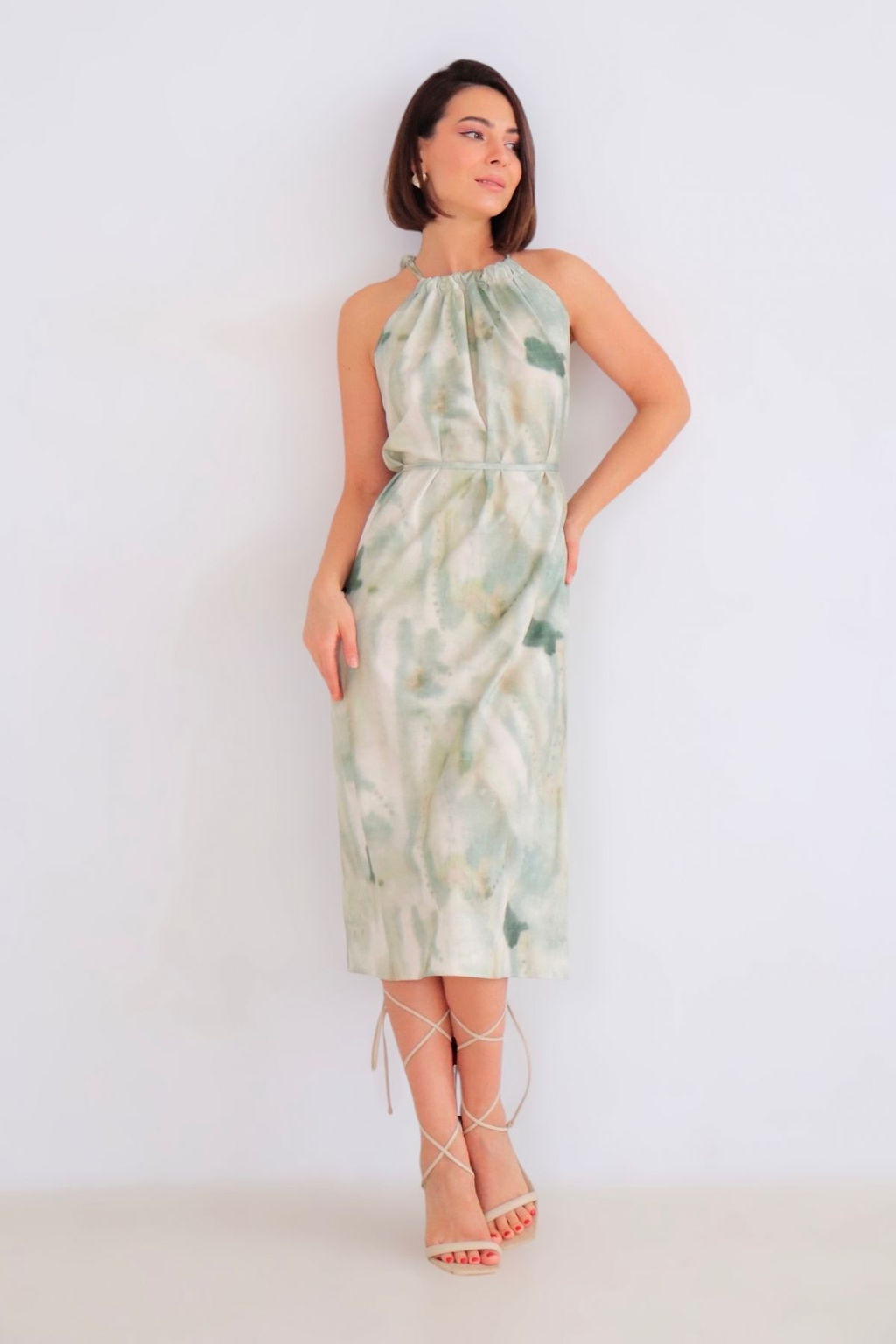 Martichelli Платье в пастельных оттенках  фото 3