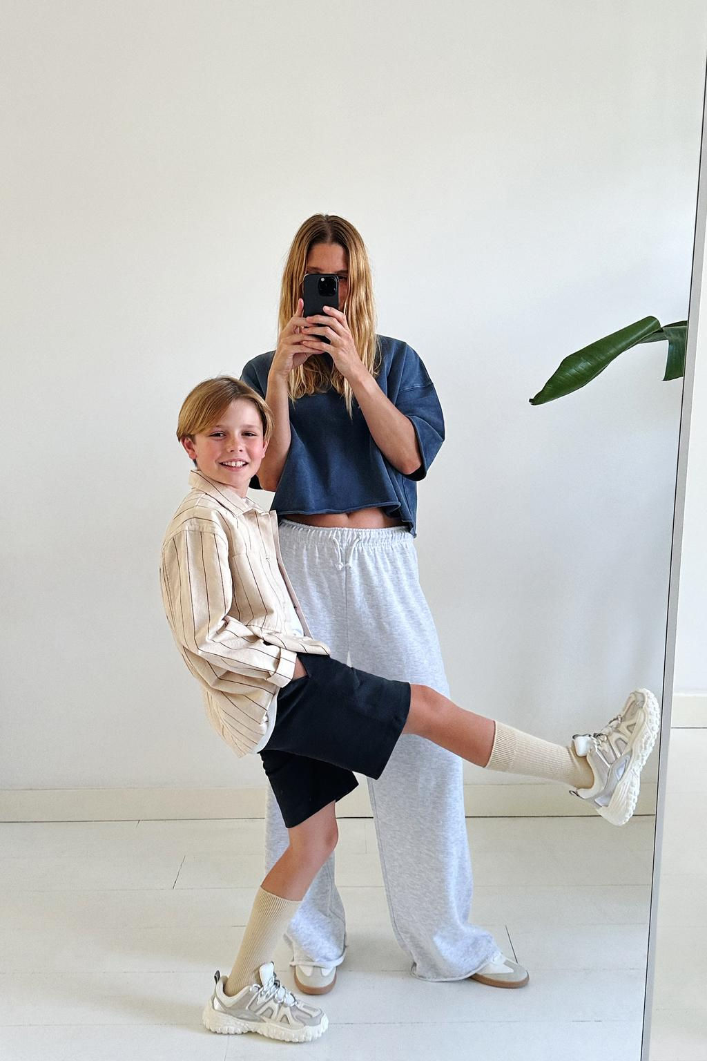 DUZ RENK PAMUKLU BERMUDA SORT - Zara фото 5