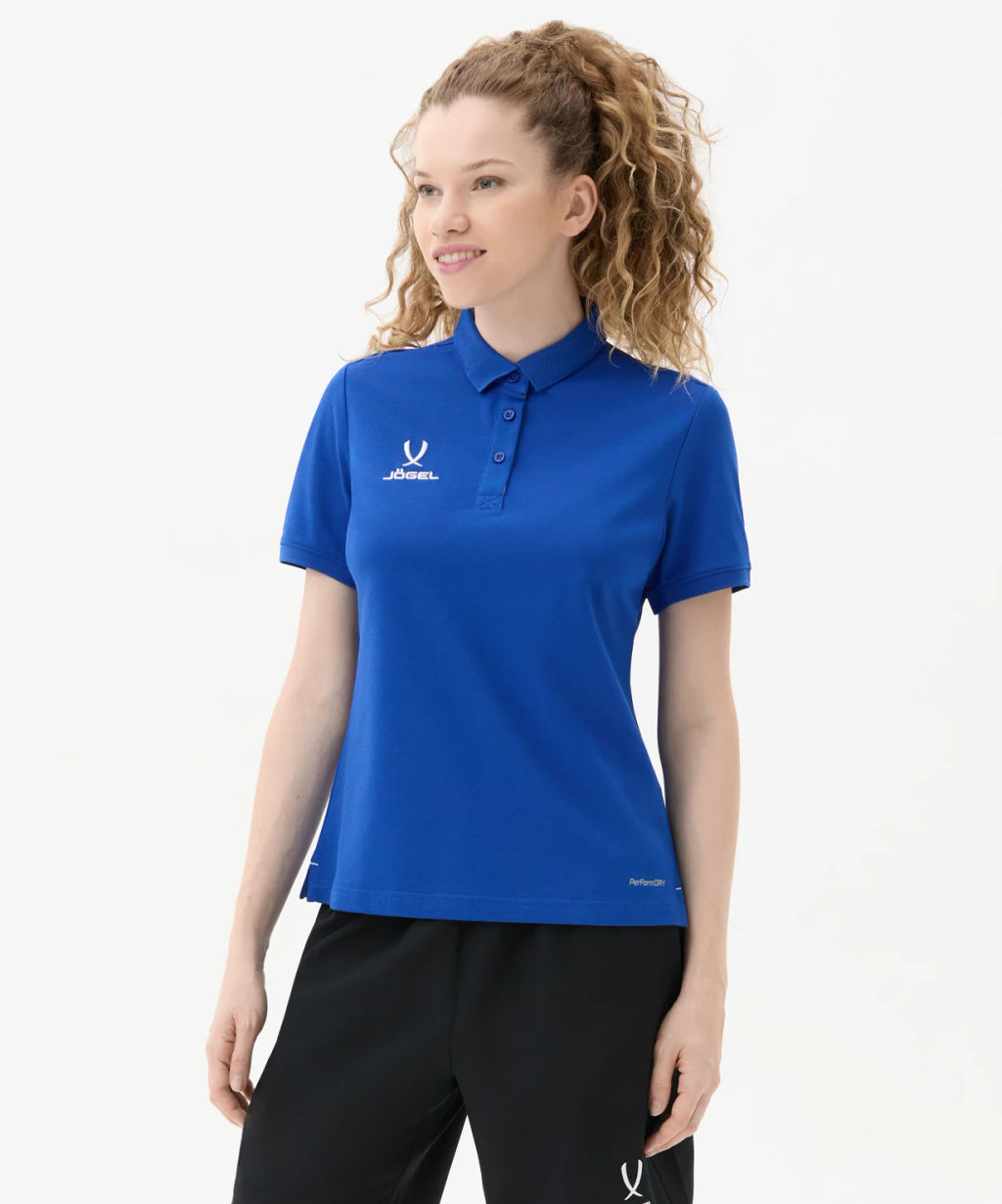 Поло женское JOGEL PREMIER PerFormDRY CVC Polo W, синий  фото 6