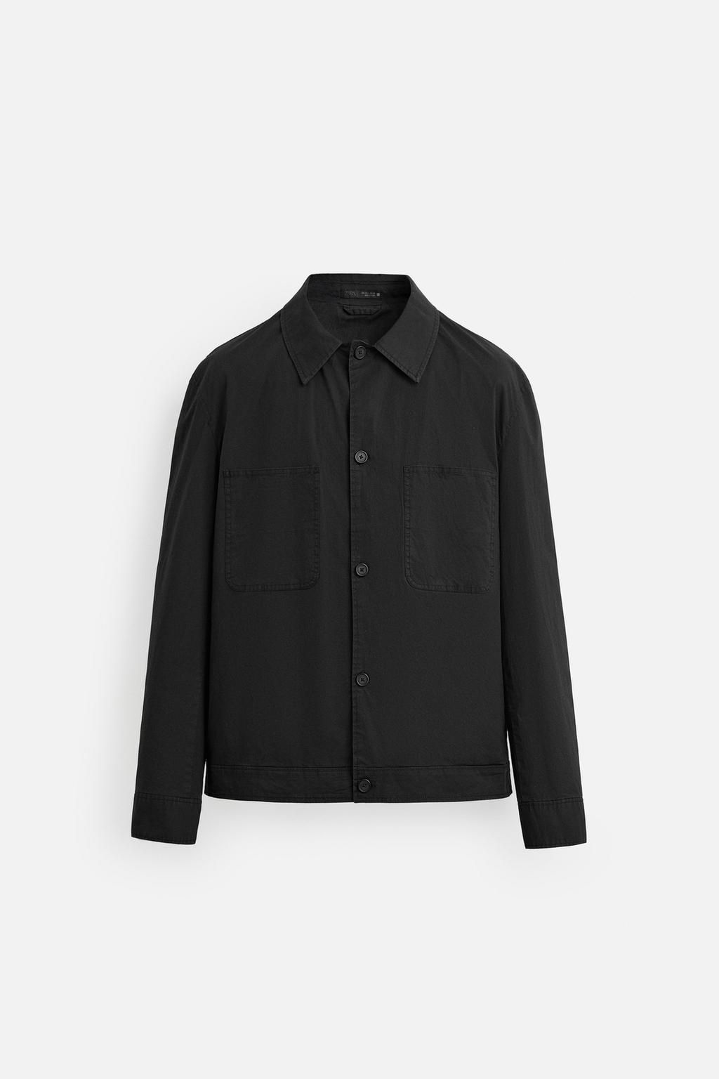 OVERSHIRT WITH POCKETS - Zara фото 7